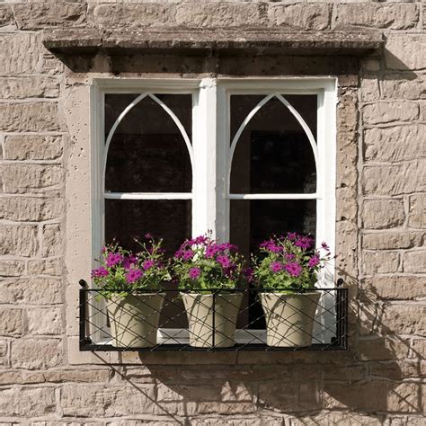 curved metal window boxes|window boxes for metal railings.